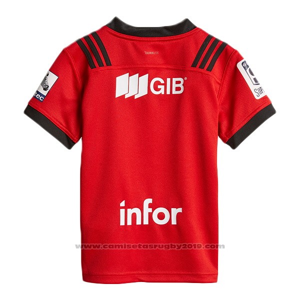 Camiseta Ninos Kit Crusaders Rugby 2018 Local